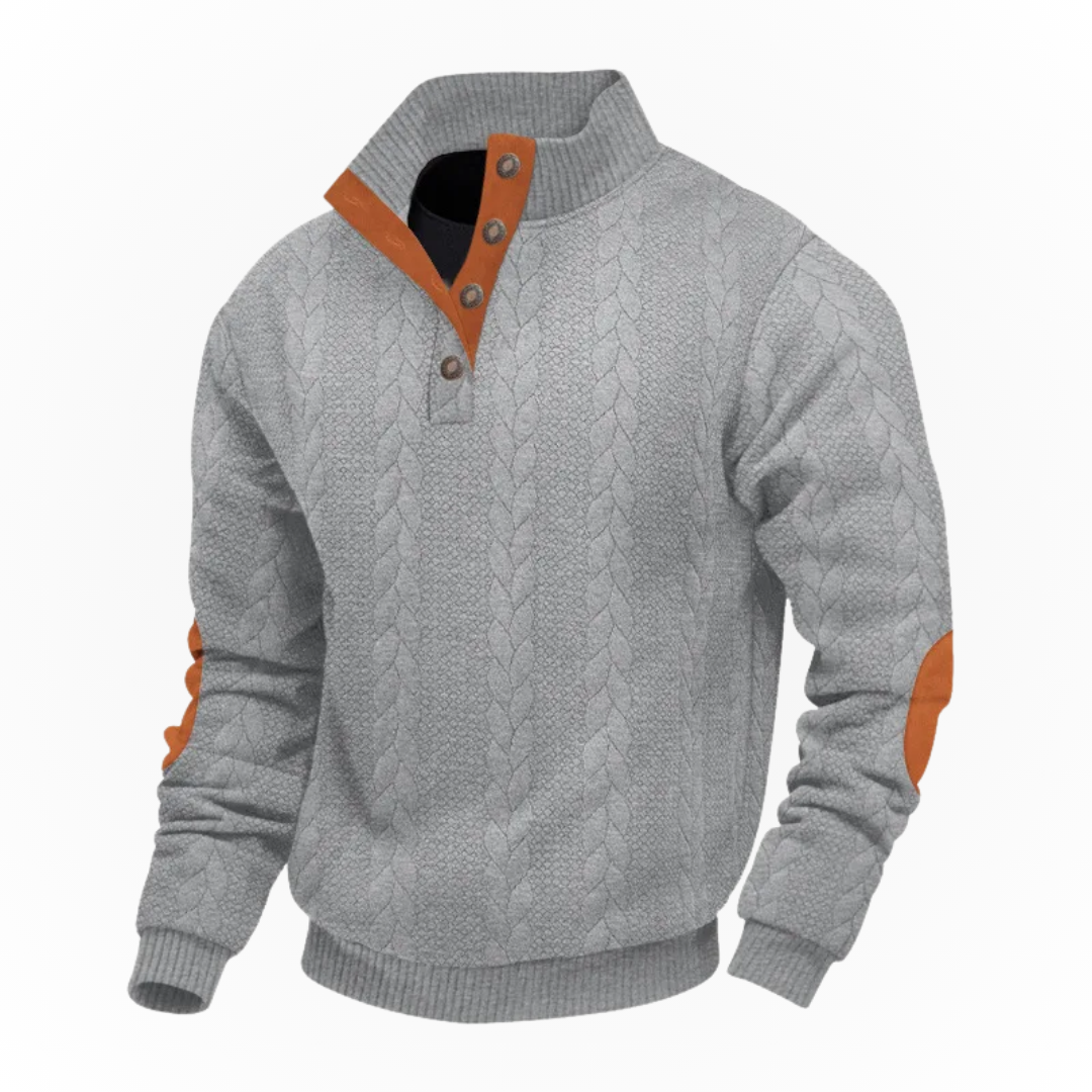 Vintage Nordic Strickpullover Victus