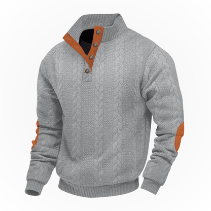 Vintage Nordic Strickpullover Victus