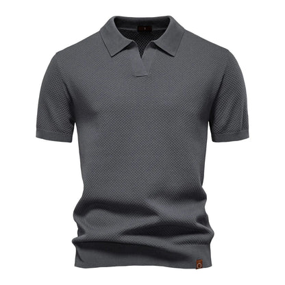 Neue V-Strickpolohemd Victus