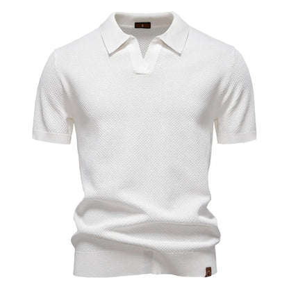Neue V-Strickpolohemd Victus