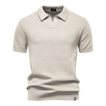 Neue V-Strickpolohemd Victus